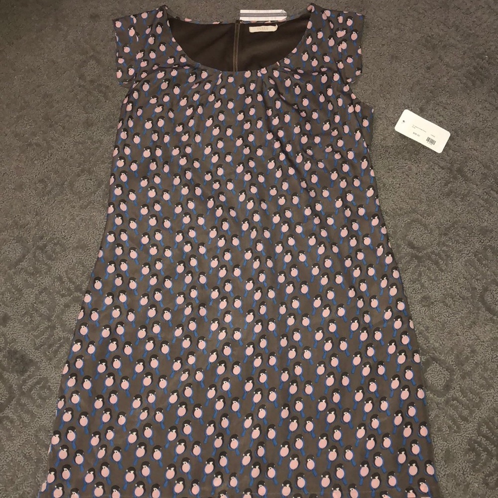Bird Print Dress